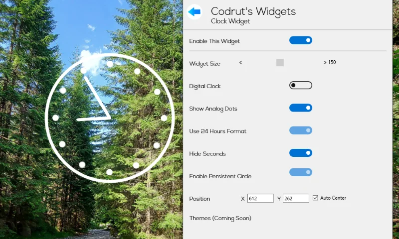 Cod's Widgets